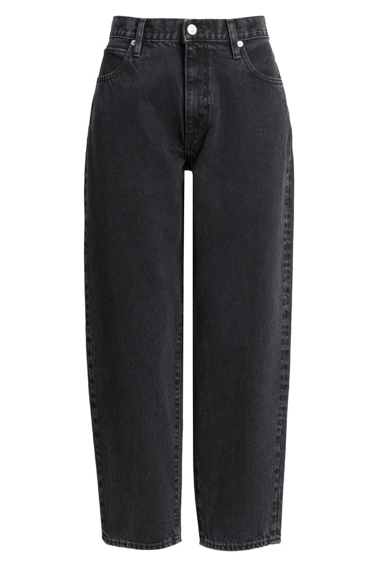 The Candle High Waist Barrel Jeans, Alternate, color, MYSTIC