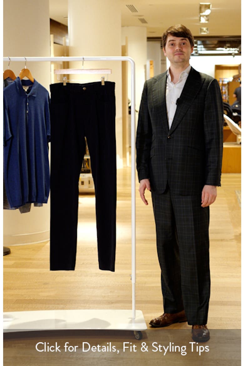 Regular Fit 5-Pocket Cotton Stretch Twill Pants video