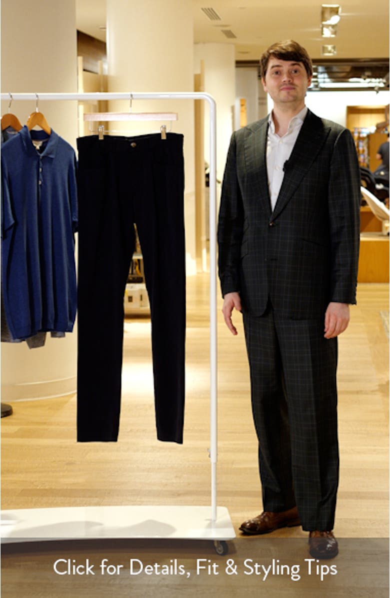 Regular Fit 5-Pocket Cotton Stretch Twill Pants, sales video thumbnail