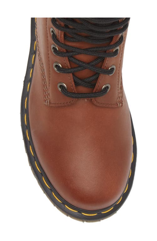 Dr. Martens' Serena Womens Leather Lace Up Combat Boots