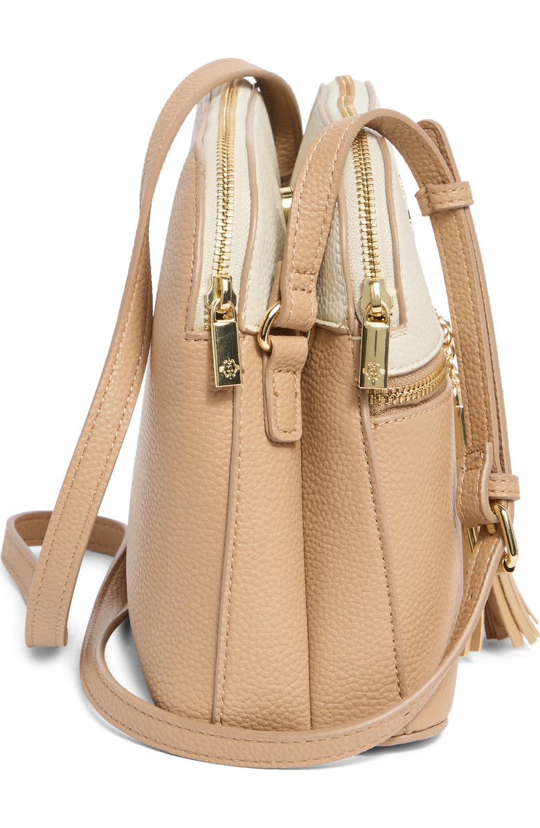 Nanette Lepore Colorblock Triple Section Crossbody Bag, Alternate, color,