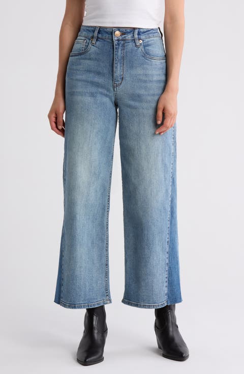 High Waist Slouchy Wide Leg Jeans (Fortuna)