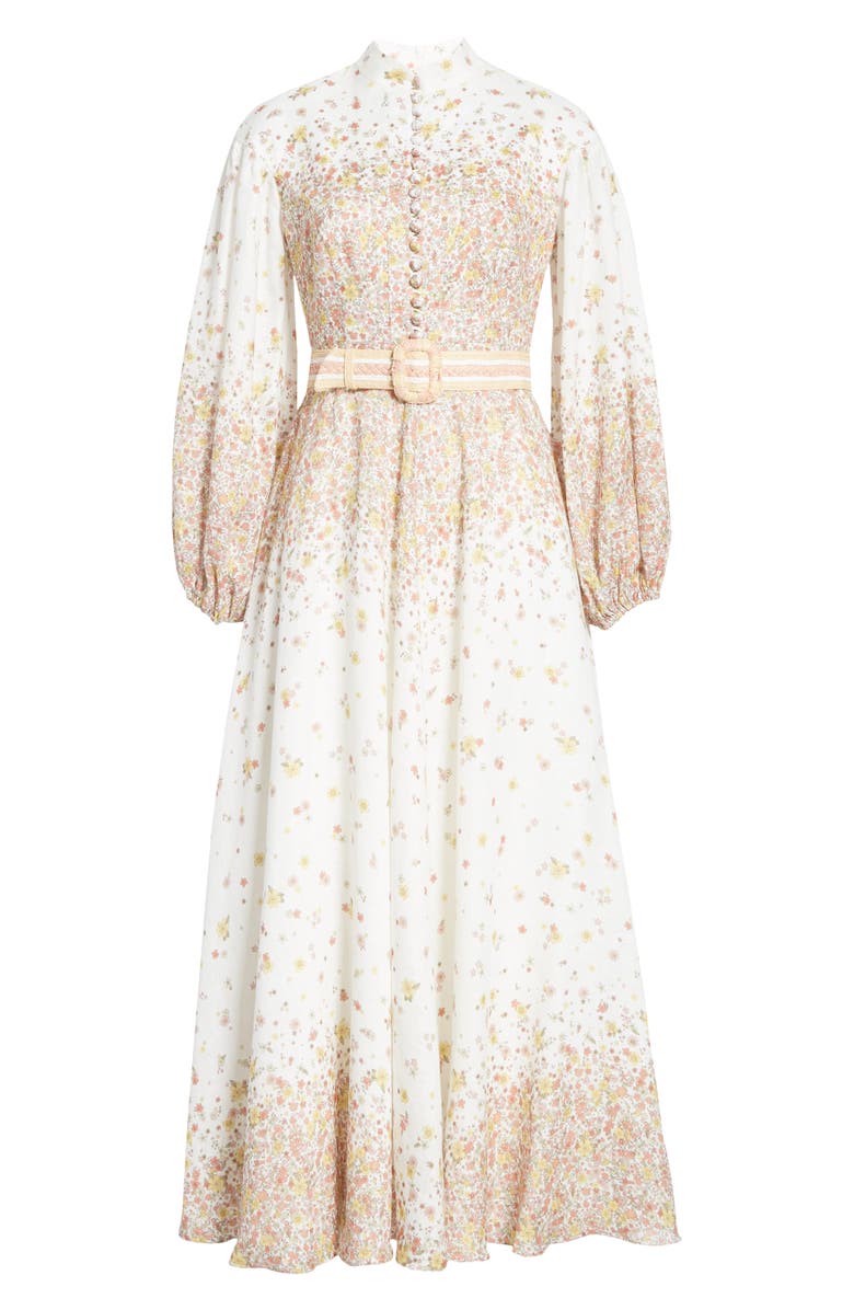 Zimmermann Carnaby Long Sleeve Maxi Dress, Alternate, color,