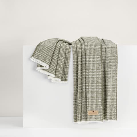 Sutton Plaid Throw