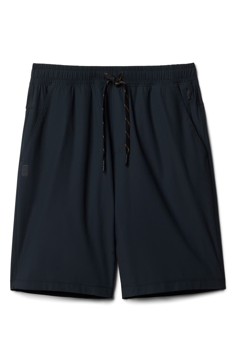 Rhone Pursuit 9-Inch Lined Shorts, Alternate, color, Black