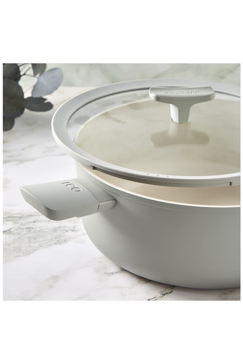 Leo Balance 6.5-Quart Stock Pot, Alternate, color, MOON MIST