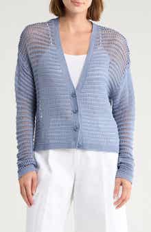 MAX STUDIO Crochet Cardigan