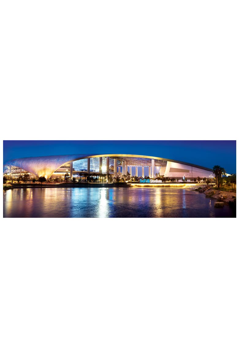 Los Angeles Rams 1000pc Panoramic Puzzle, Alternate, color, Multicolor