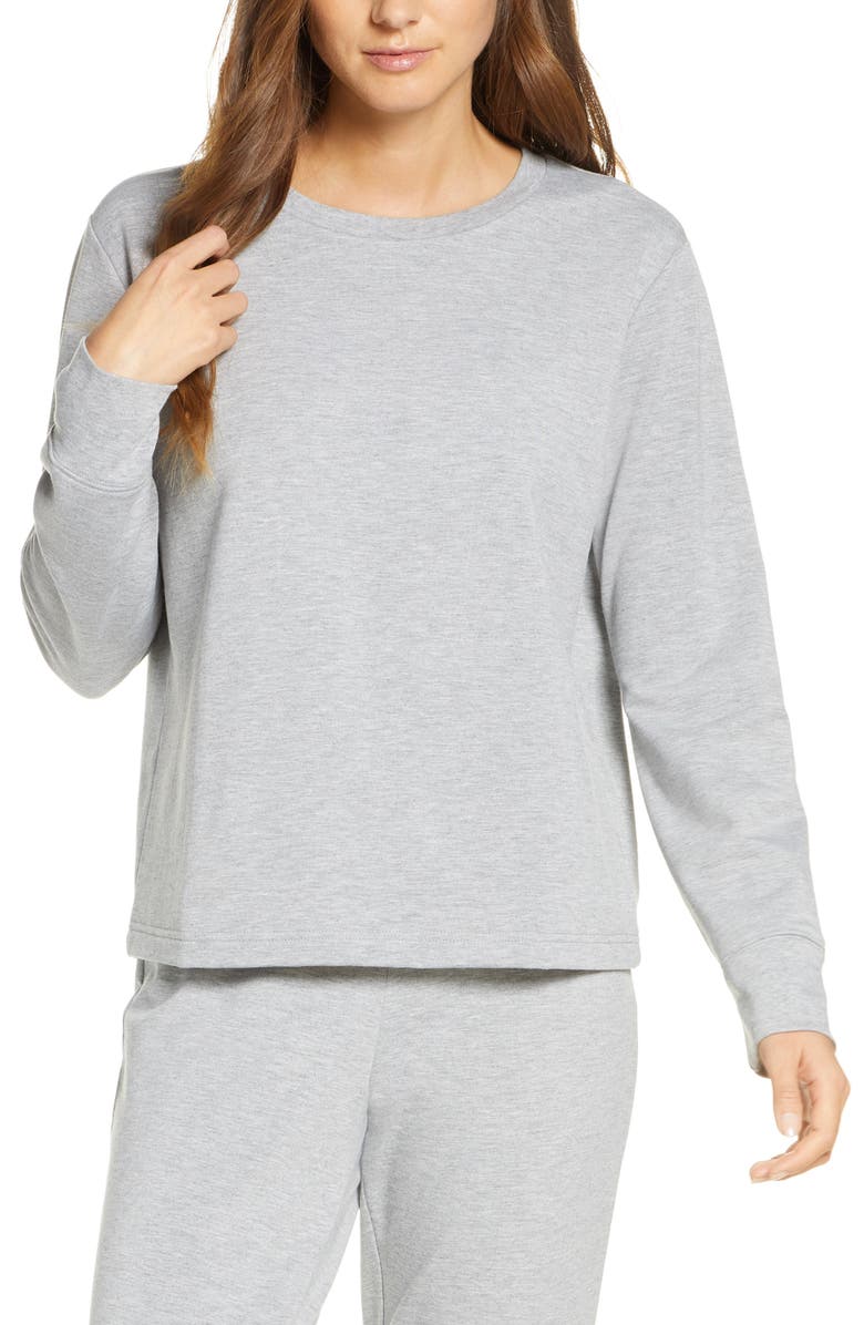 Rachel Parcell Fleece Pullover, Main, color,