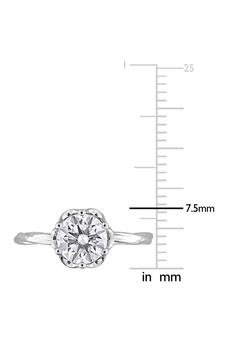 1 ctw Lab-Grown Diamond Engagement Ring 18k, Alternate, color, White Gold