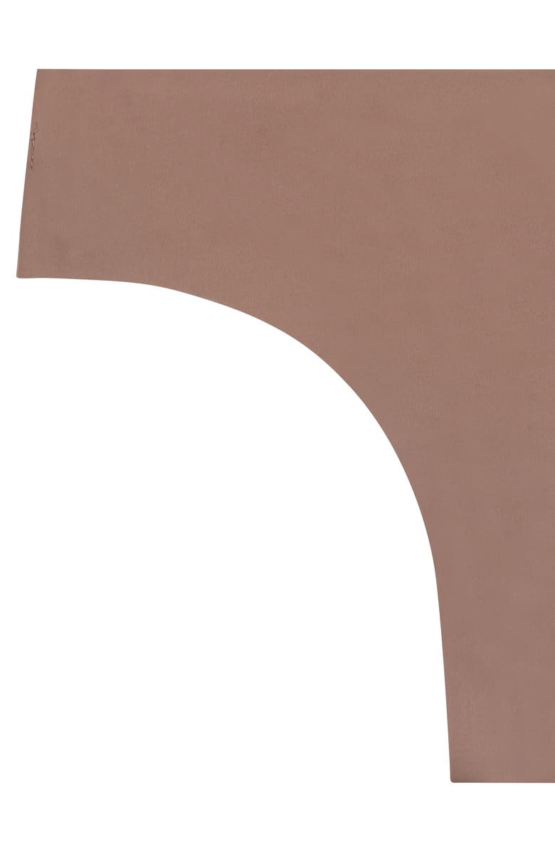 Uwila Warrior Soft Seamless Thong, Alternate, color, Toffee