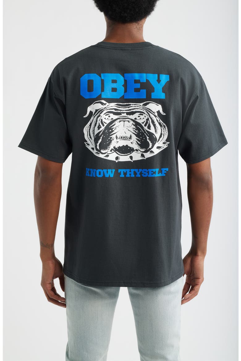 Know Thyself Graphic T-Shirt, Alternate, color, VINTAGE BLACK