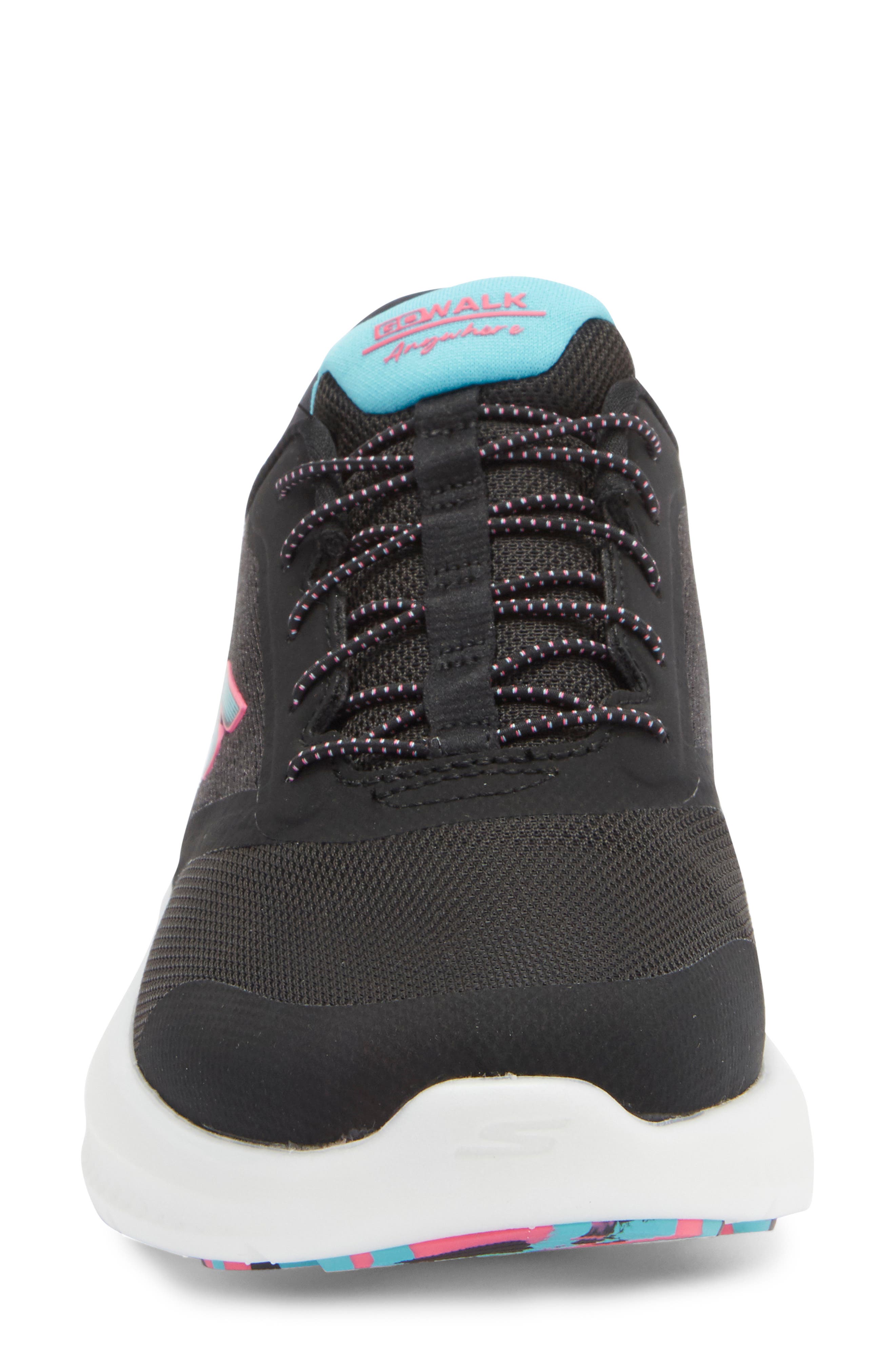 SKECHERS Slip-Ins Go Walk Anywhere Sneaker, Alternate, color, Black Multi