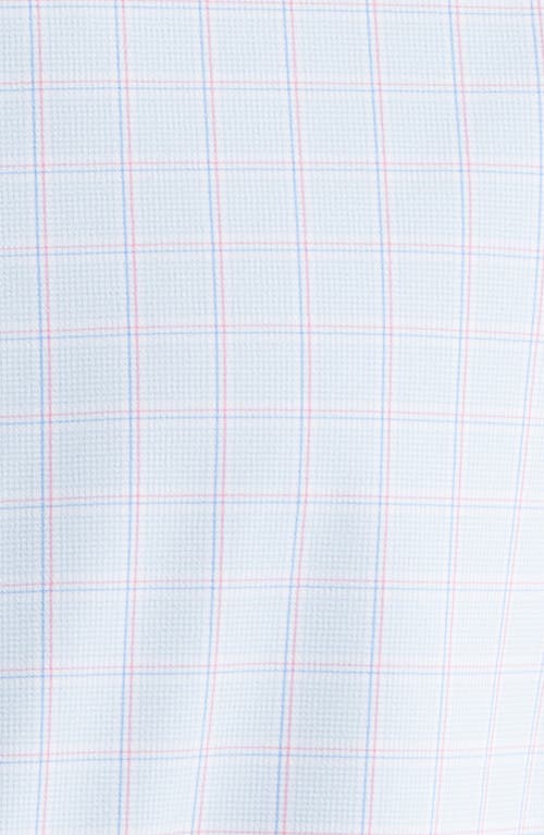 Mizzen + Main Mizzen+main Leeward Trim Fit No Tuck Tattersall Check Stretch Button-up Shirt