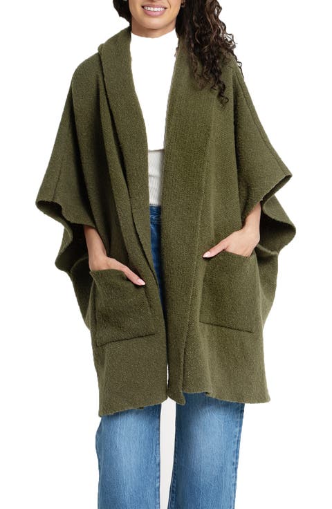 Oversize Hooded Topper