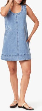 Habitual Micro Studded Denim Minidress