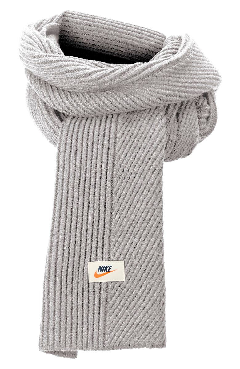 Nike City Knit Scarf, Main, color, College Grey-Sail
