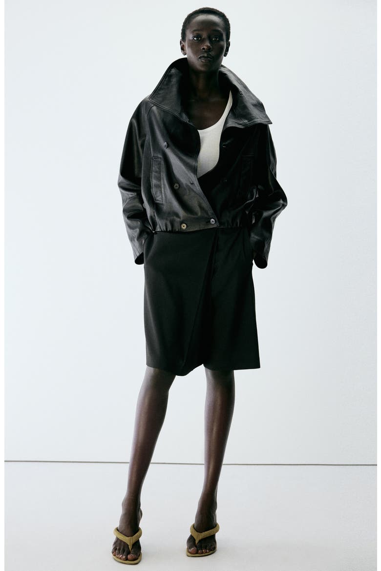 Skort, Alternate, color, BLACK