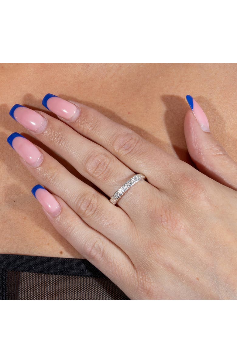 Lucy Quartermaine Hula Slim Ring, Alternate, color, Sterling Silver