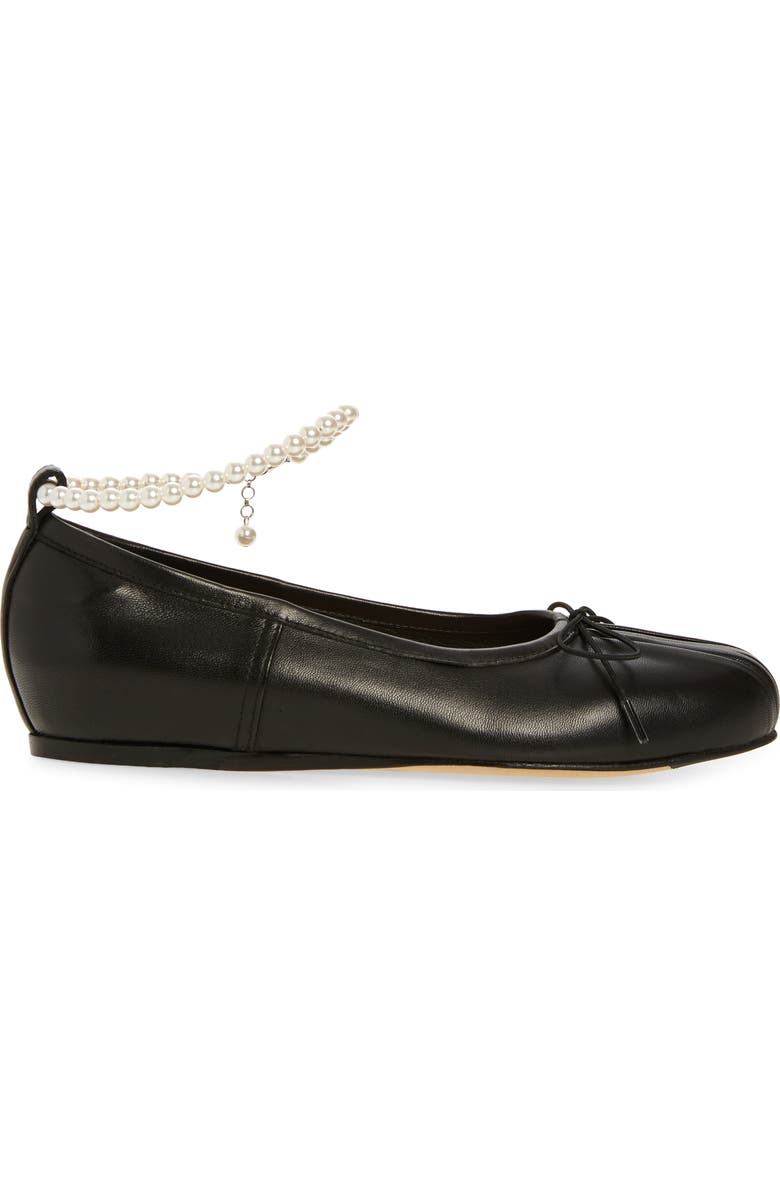 Simone Rocha Pleated Ballerina Flats, Alternate, color,