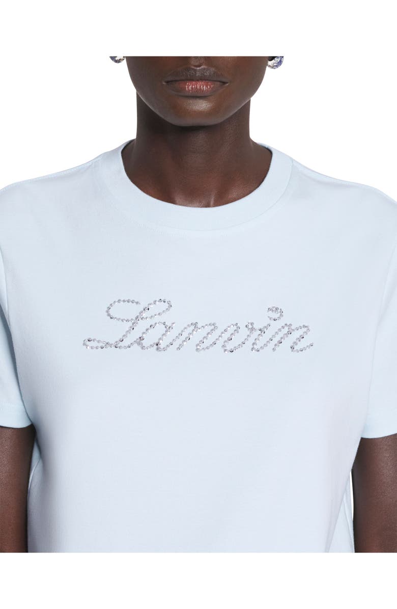 Lanvin Embroidered Sequin T-Shirt, Alternate, color, 