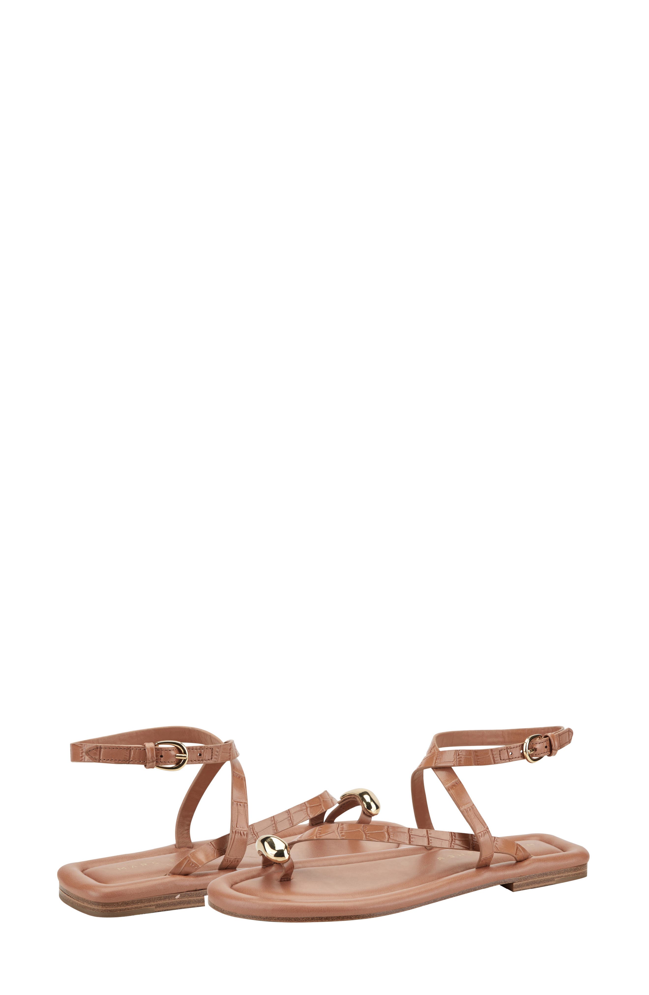 Marc Fisher LTD Gynnie Strappy Sandal, Alternate, color, Medium Natural