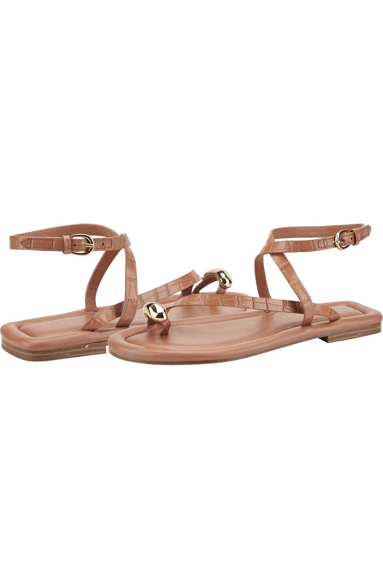 Marc Fisher LTD Gynnie Strappy Sandal, Alternate, color, Medium Natural