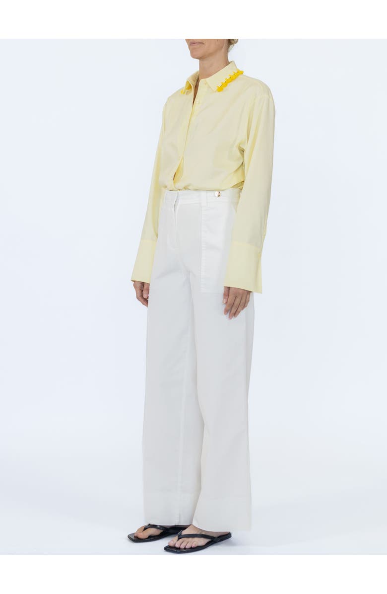 Callas Milano Sailor Wide leg pant, Alternate, color, White