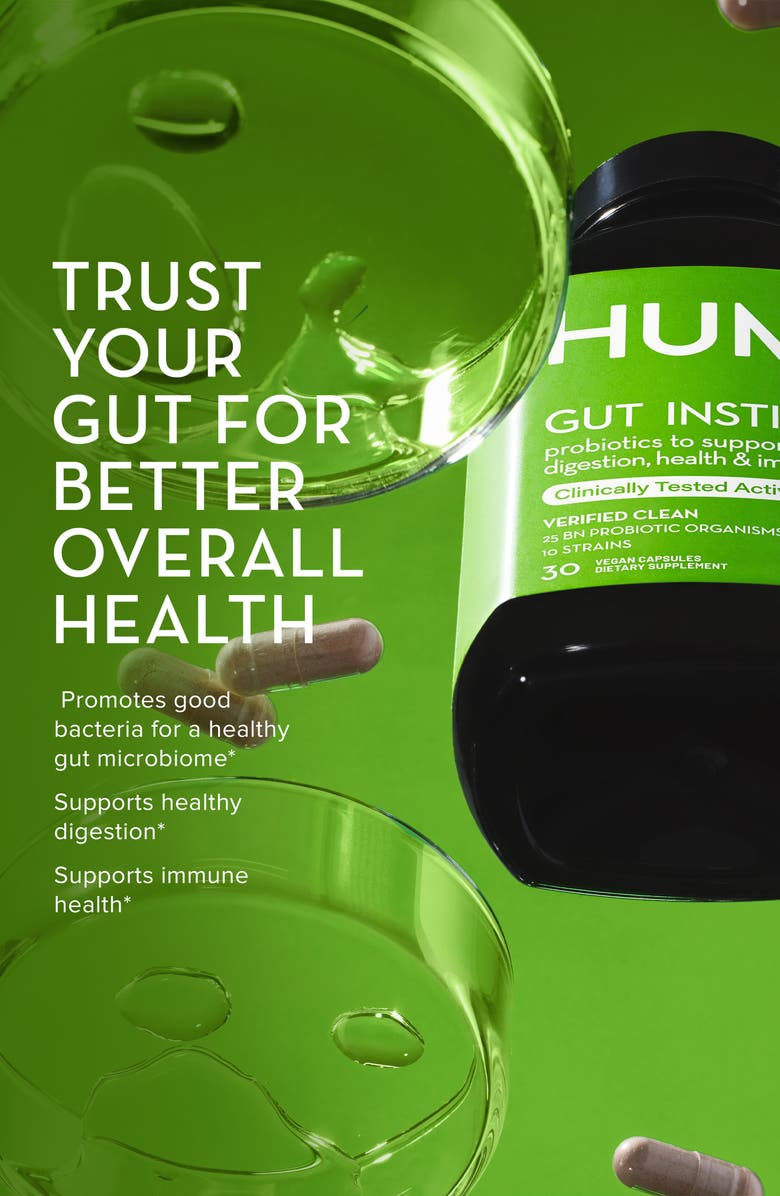 Hum Nutrition Gut Instinct<sup>™</sup> Probiotic Dietary Supplement, Alternate, color,