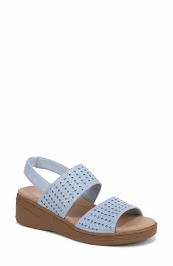 LifeStride Festive Slingback Platform Wedge Sandal - Wide Width Available