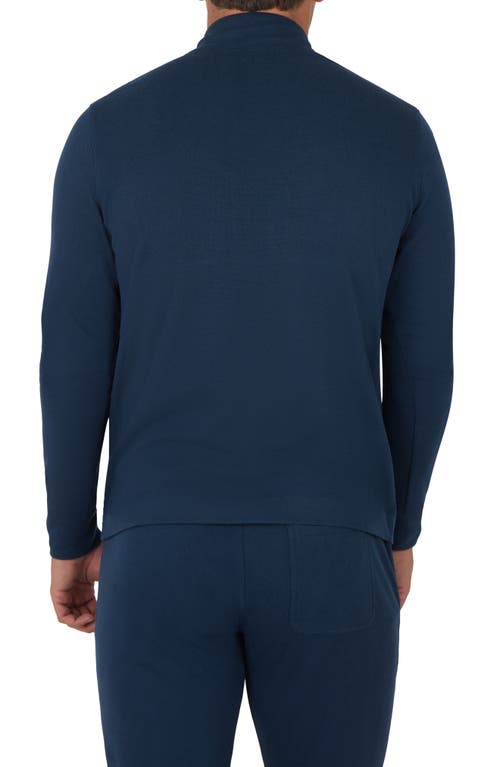 90 Degree By Reflex Tek Scuba Pullover In Blue
