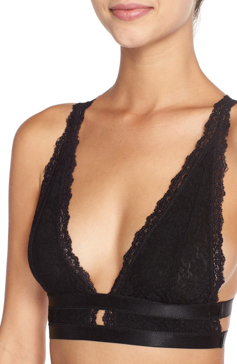 Free People 'Call Me Darling' Lace Bralette, Alternate, color,