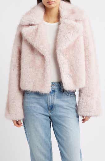 Thread & Supply Short Faux Fur Coat