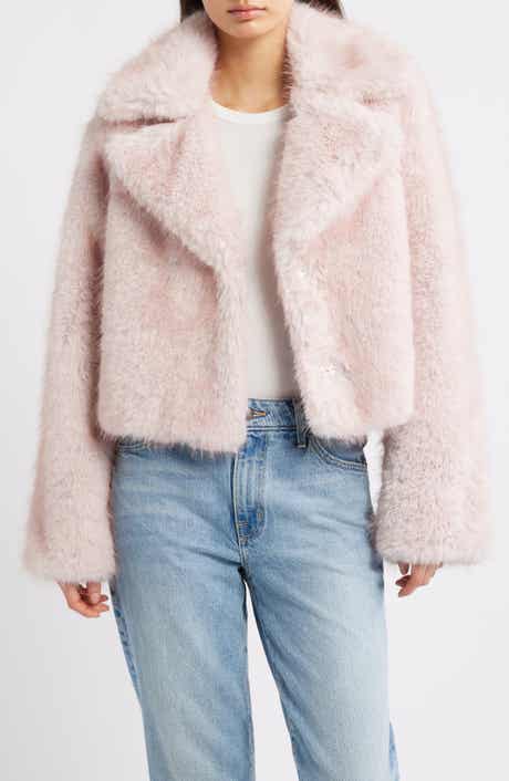 Thread & Supply Short Faux Fur Coat