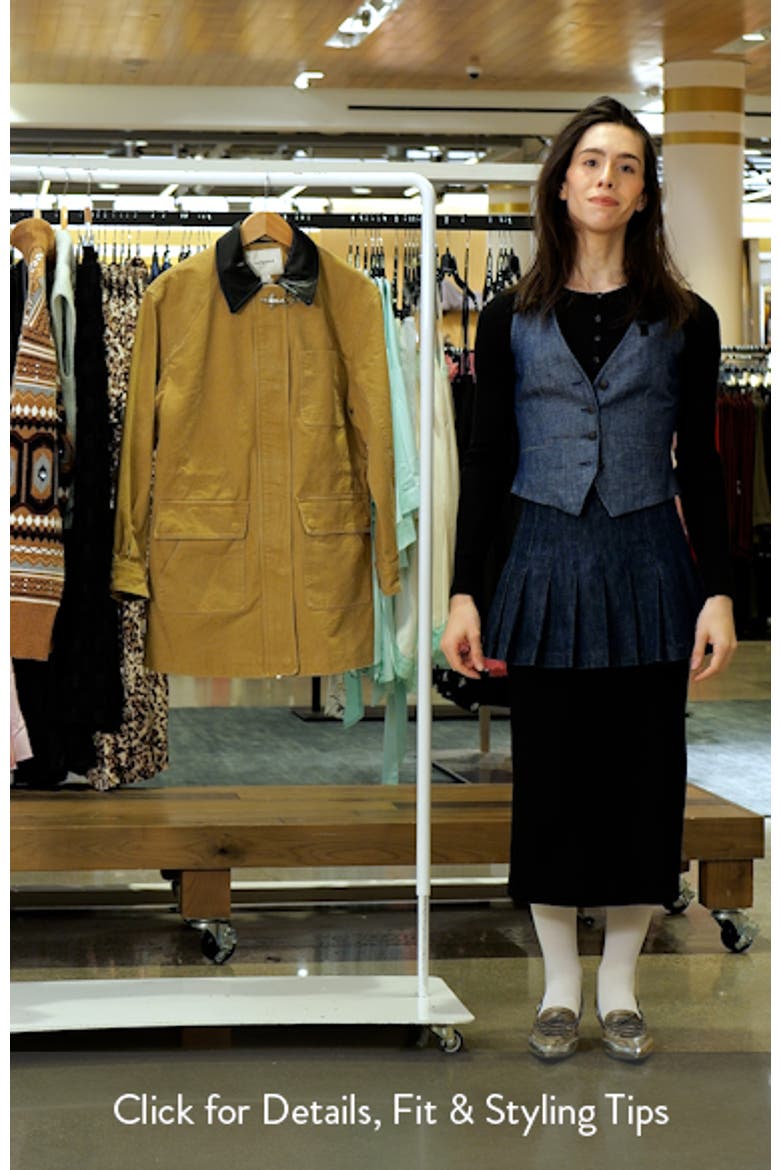 Cotton Blend Barn Jacket video