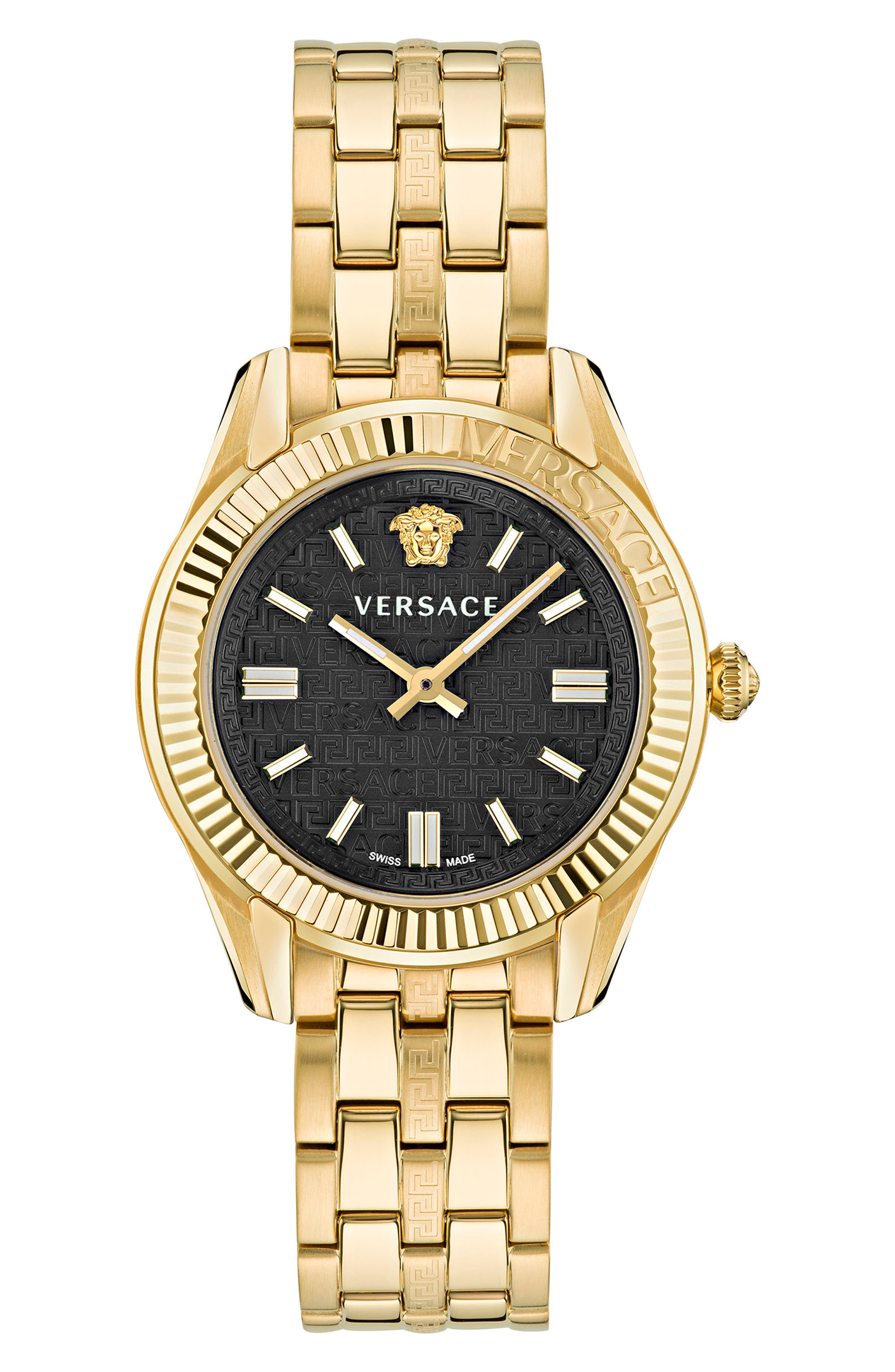 Versace Greca Time Bracelet Watch, 35mm