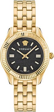Versace Greca Time Bracelet Watch, 35mm