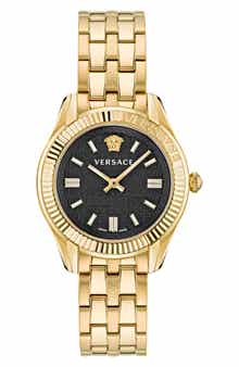 Versace Greca Time Bracelet Watch, 35mm