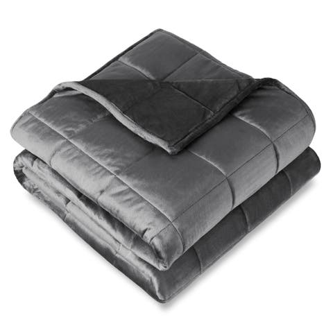 Minky Fleece Weighted Blanket
