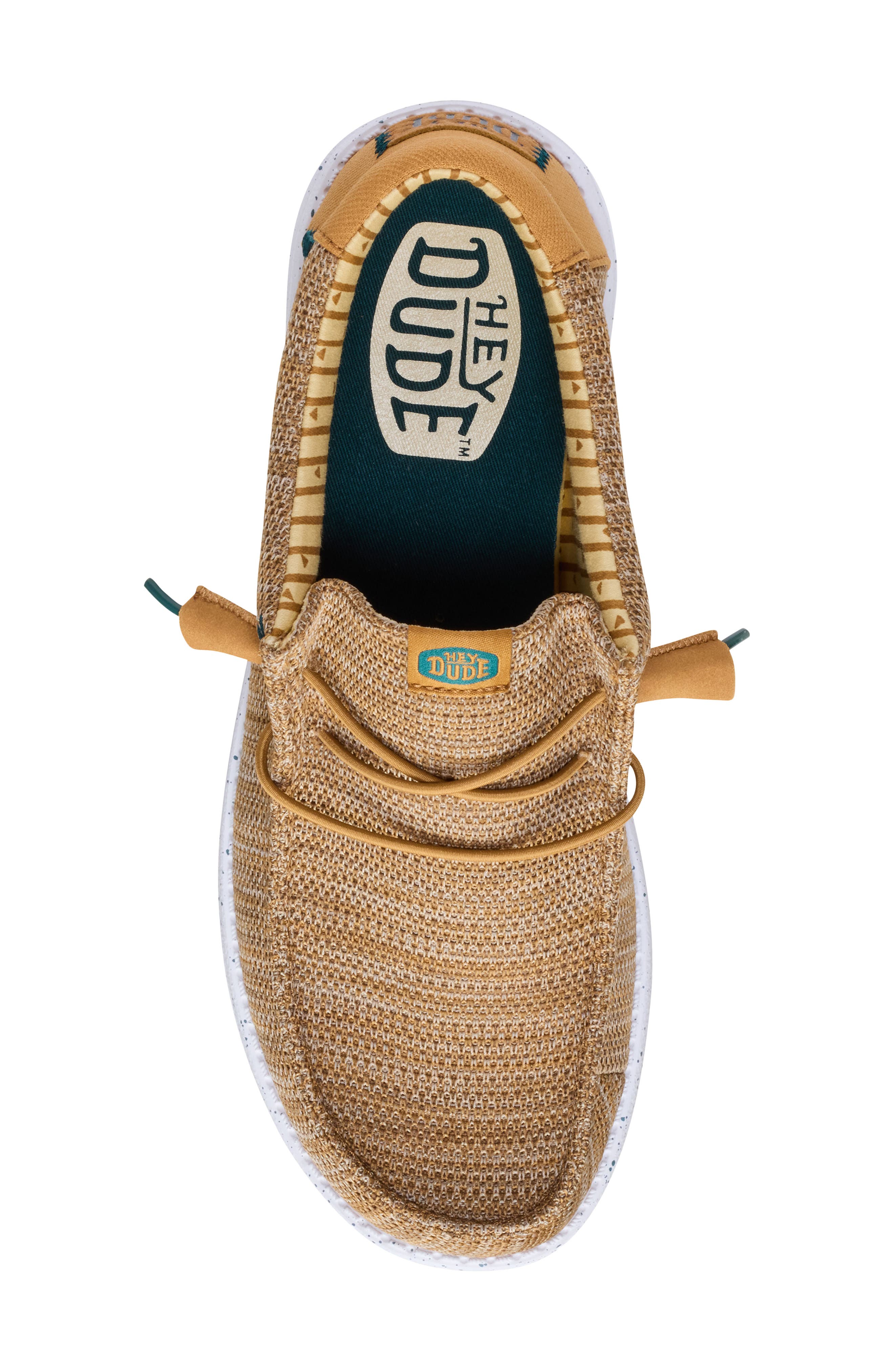 Wally Stretch Sox Slip-On, Alternate, color, BROWN
