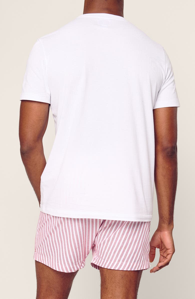 Petite Plume Holiday Assorted 3-Pack Cotton Twill Boxers, Alternate, color, Red