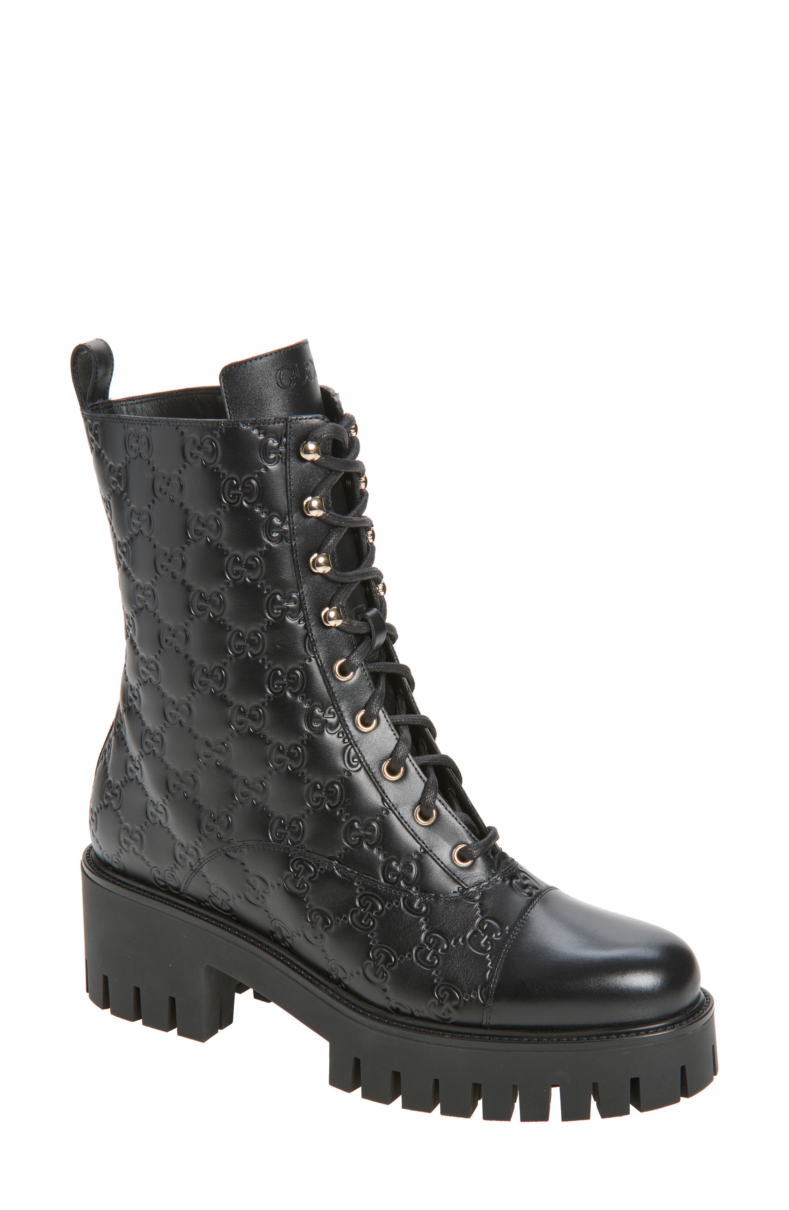 Gucci GG Bootie, Main, color, 1000 Black