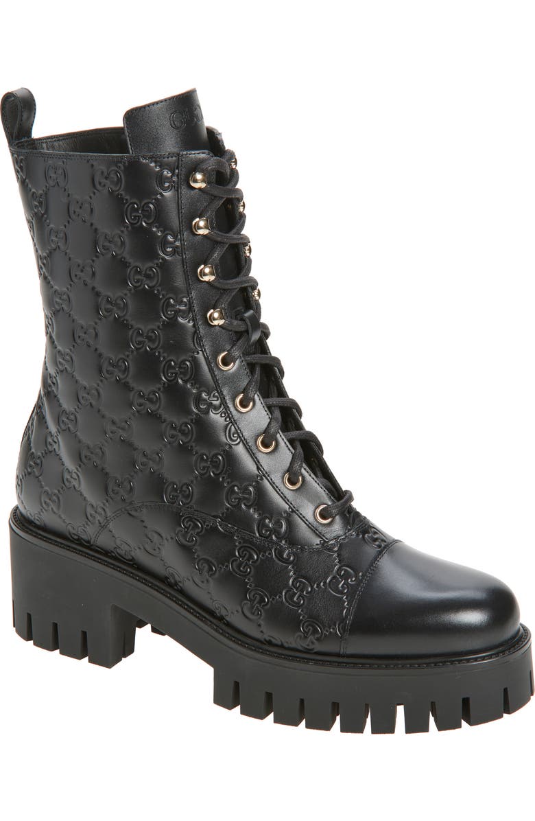 Gucci GG Bootie, Main, color, 1000 Black