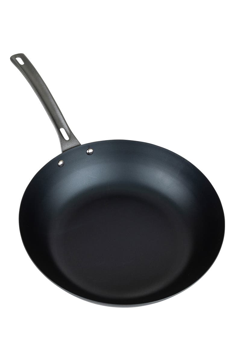 Viking 12-Inch Carbon Steel Wok, Alternate, color, Blue