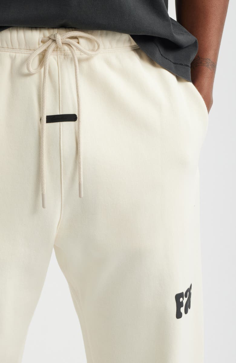Fear of God Essentials Classic Fleece Sweatpants, Alternate, color, Washed Ivory