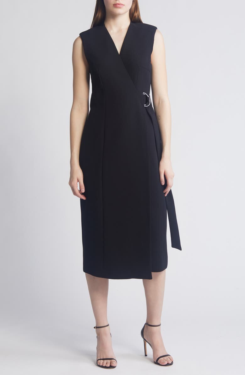 Ted Baker London Molenaa Midi Wrap Dress, Main, color, 