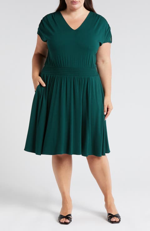 Piper Stretch Jersey Dress (Plus)