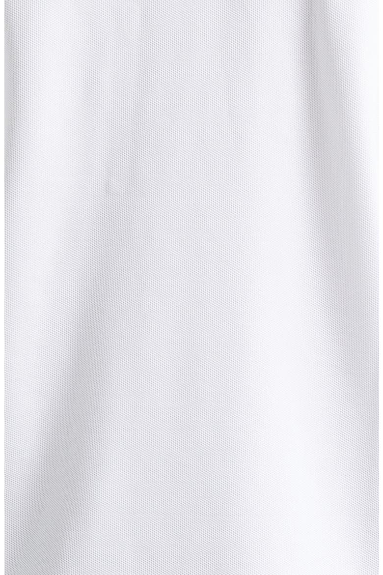 Logo Embroidered Cotton Piqué T-Shirt, Alternate, color, W0800 BIANCO OTTICO