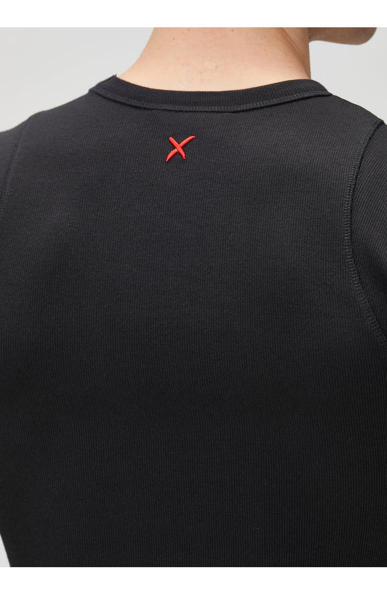 PCFG Rib Tank Top With Patch, Alternate, color, Black