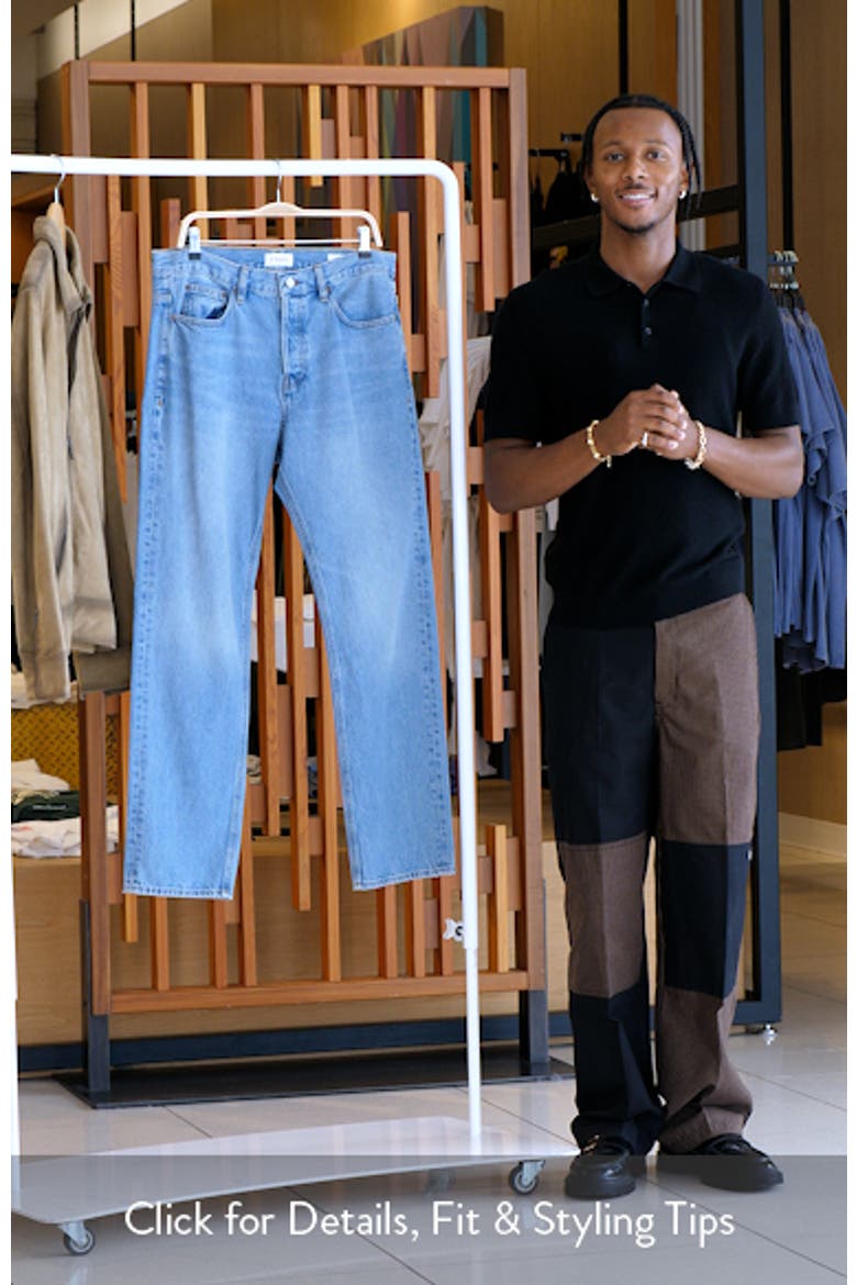 Straight Leg Jeans video